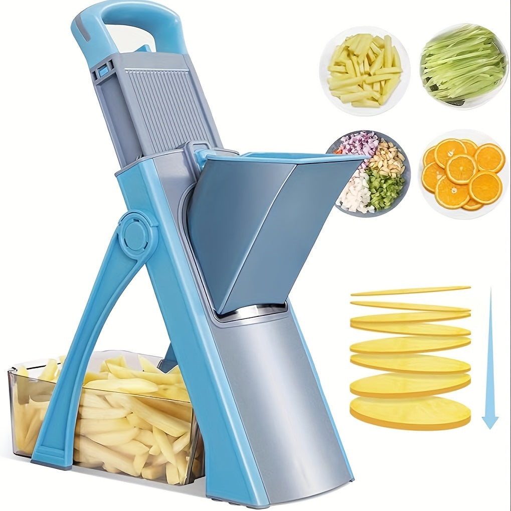 SwiftSlicer™ - 5-in-1 Multifunctional Spring Vegetable Cutter & Slicer